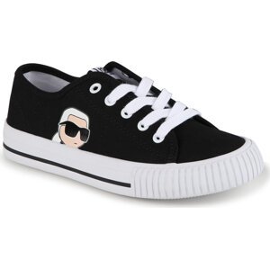 Plátěnky Karl Lagerfeld Kids Z30010 M Black 09B