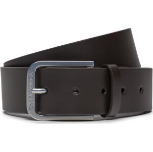 Pánský pásek Tommy Hilfiger Tjm Adj. Belt 4.0 AM0AM12270 Dark Brown 0HD