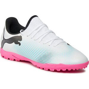 Boty Puma Future 7 Play Tt 107737 01 Puma White/Puma Black/Poison Pink