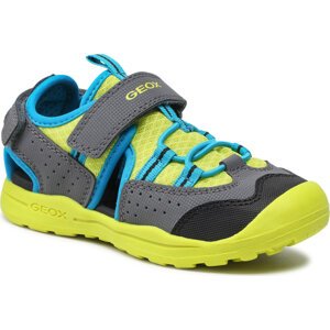 Sandály Geox J Vaniett B. C J255XC-014CE C0666 S Grey/Lime