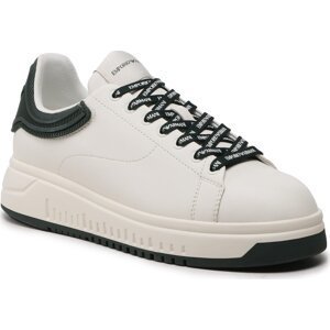 Sneakersy Emporio Armani X4X264 XN001 S435 Off White/Green