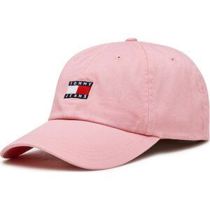 Kšiltovka Tommy Jeans Tjw Heritage Cap AW0AW15848 Ballet Pink THA