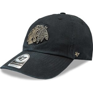 Kšiltovka 47 Brand NHL Chicago Blackhawks Ballpark Camo '47 CLEAN UP H-BPCAM04GWS-BK Black