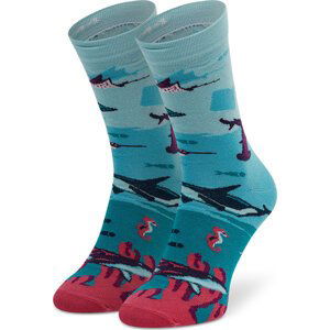 Klasické ponožky Unisex Cup of Sox Deep Sea Modrá