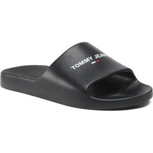 Nazouváky Tommy Jeans Essential Pool Slide EM0EM00978 Black BDS