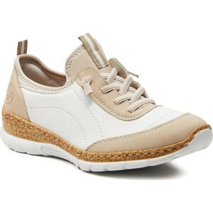 Sneakersy Rieker N4253-80 White Combination