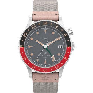 Hodinky Timex Waterbury Traditional GMT TW2V74100 Grey/Grey