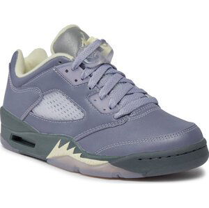 Boty Nike Air Jordan 5 Retro Low FJ4563 500 Indigo Haze/Metallic Silver/Alabaster/Fire Red