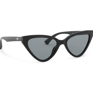 Sluneční brýle Emporio Armani 0EA4136 500187 Black/Black