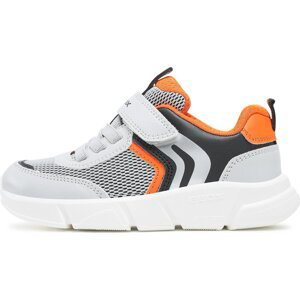 Sneakersy Geox J Aril Boy J16DMA0CET9C0036 S Grey/Orange
