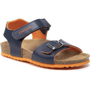 Sandály Geox J Ghita B. B J028LB 000BC C0659 S Navy/Orange