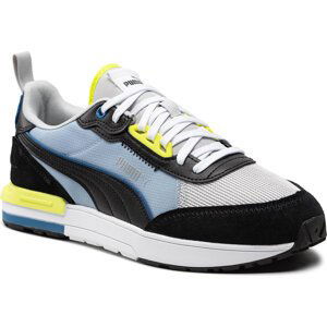Sneakersy Puma R22 383462 11 Blue Wash/Black/Gray Violet