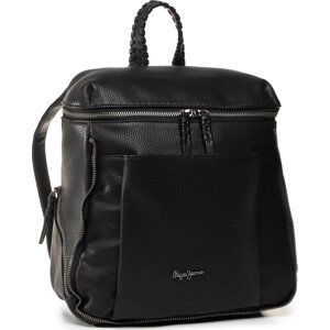 Batoh Pepe Jeans Braid Backpack PL120028 Black 999