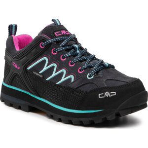 Trekingová obuv CMP Moon Low Wmn Trekking Shoe Wp 31Q4786 Antracite/Acqua