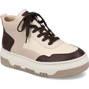 Sneakersy Rieker M1922-60 Beige