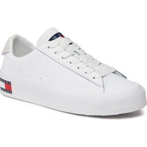 Sneakersy Tommy Jeans Tjw Vulc Flatform Sneaker Ess EN0EN02509 White YBS