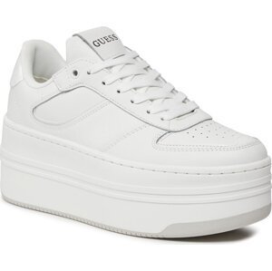 Sneakersy Guess Lulli FLJLLI LEA12 WHITE