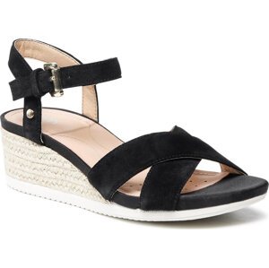 Espadrilky Geox D Ischia Corda C D02HHC 00022 C9999 Black