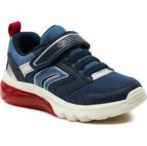 Sneakersy Geox J Ciberdron Boy J45LBC 01454 C0735 S Navy/Red