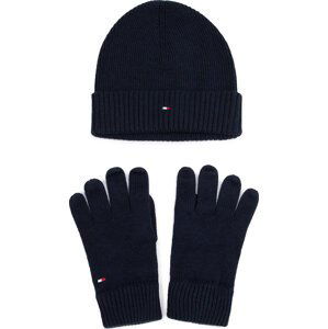 Čepice a rukavice Tommy Hilfiger Pima Cotton Beanie & Gloves Gp AM0AM05435 CJM