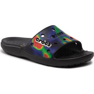 Nazouváky Crocs Classic Crocs Solarized Slide 207557 Black/Navy