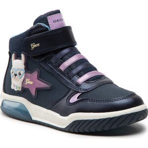 Sneakersy Geox J Inek G. C J16ASC 0CENF C4215 D Navy/Lilac