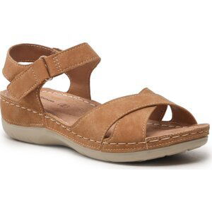 Sandály Clara Barson WSS20580-01 Camel