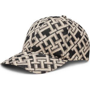 Kšiltovka Tommy Hilfiger Th Contemporary Mono Cb Cap AW0AW15773 Černá