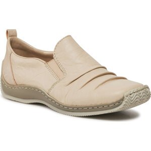 Polobotky Rieker L1789-60 Beige