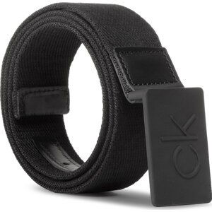 Pánský pásek Calvin Klein 35Mm Ck Debossed Plaque Webbing K50K505791 BAX