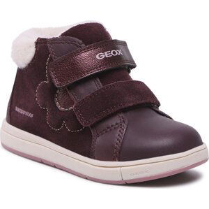 Kotníková obuv Geox B Trottola G. Wpf A B264ZA 02243 C7357 S Dk Burgundy