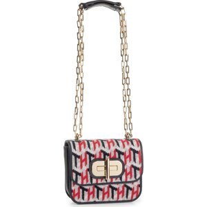Kabelka Tommy Hilfiger Turnlock Mini Crossover Knitted AW0AW07420 0KY