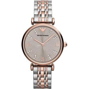 Hodinky Emporio Armani AR1840 Silver/Rose Gold