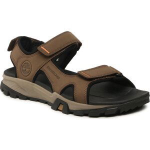 Sandály Timberland Lincoln Peak Strap Sandal TB0A5T489681 Hnědá