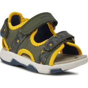 Sandály Geox B Sandal Multy Boy B450FA 014CE C0629 M Military/Ochreyellow