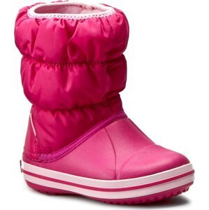 Sněhule Crocs Winter Puff Boot Kids 14613 Candy Pink