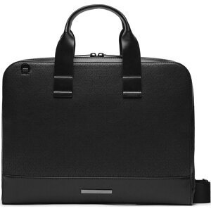 Brašna na notebook Calvin Klein Modern Bar Slim Laptop Bag Mono K50K511529 Ck Mono Perf Black 0GK