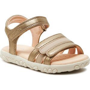 Sandály Geox J Sandal Haiti Girl J458ZD 0NFBC C2010 M Platinum