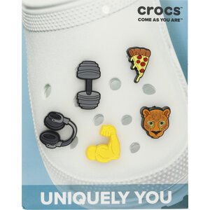 Ozdoba na obuv Crocs Jibbitz™ Get Swole 5 Pack 10008632 Barevná