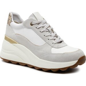 Sneakersy Geox D Spherica Ec13 D45WAA 022FU C1209 Off White/White