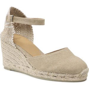 Espadrilky Castañer Carol/6/002 021655-2017 Béžová