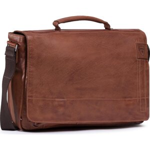 Brašna na notebook Strellson Upminster BriefBag MHF 4010001923 Cognac 703