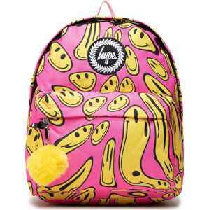 Batoh HYPE Face Backpack TWLG-747 Pink & Yellow Happy