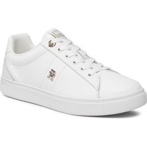 Sneakersy Tommy Hilfiger Essential Elevated Court Sneaker FW0FW07685 White YBS