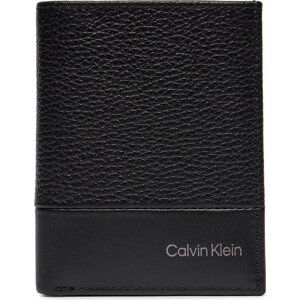 Velká pánská peněženka Calvin Klein Subtle Mix Bifold 6Cc W/Coin K50K511667 Černá