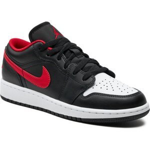 Boty Nike Jordan 1 Low (GS) 553560 063 Black/Fire Red/White