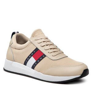 Sneakersy Tommy Jeans Flexi Runner EM0EM00959 Savannah Sand ACM