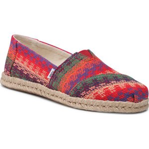 Espadrilky Toms Alpargata Rope 10017834 Multi Global Woven