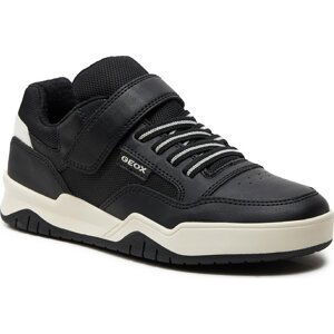Sneakersy Geox J Perth Boy J367RE 0FEFU C0127 D Black/White