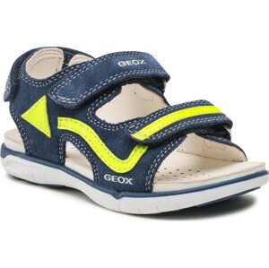 Sandály Geox B S.Delhi B. A B254LA 022BC C4502 S Navy/Fluo Yellow